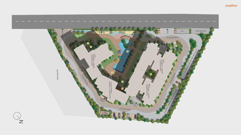 Sobha Altair Master plan