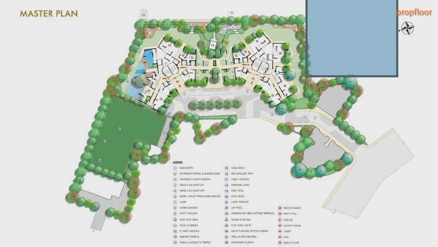 Sobha Chartered Birdsong master plan