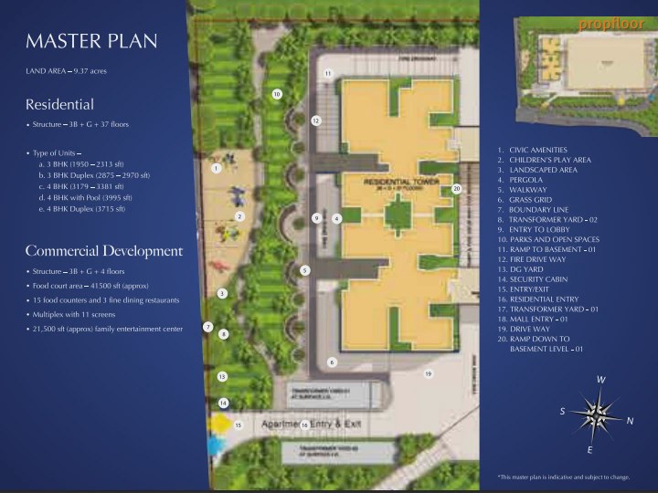 Sobha Indraprastha Master plan