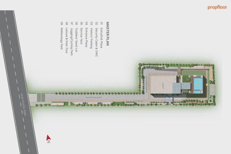 Sobha Insignia Master plan