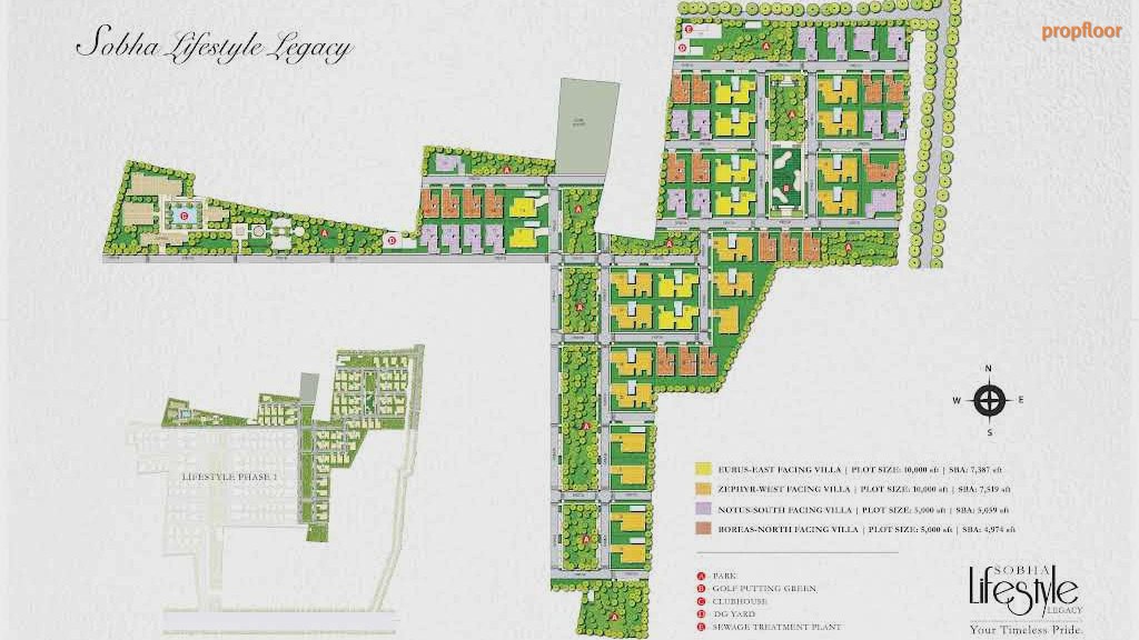 Sobha Lifestyle Legacy master plan