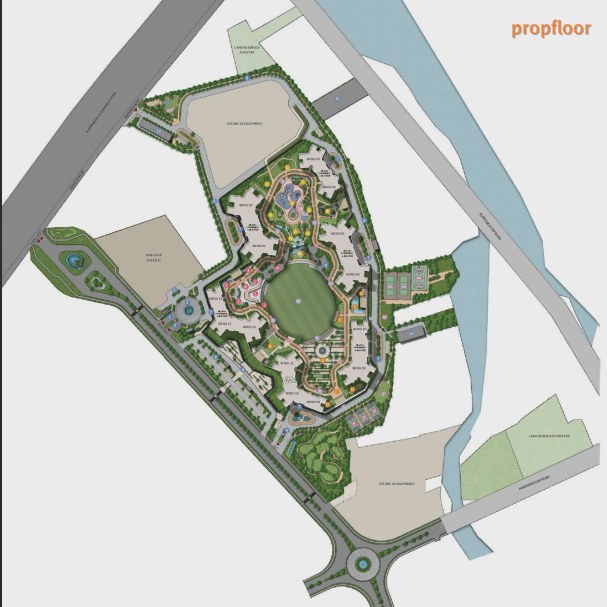 Sobha One World Phase 1 master plan