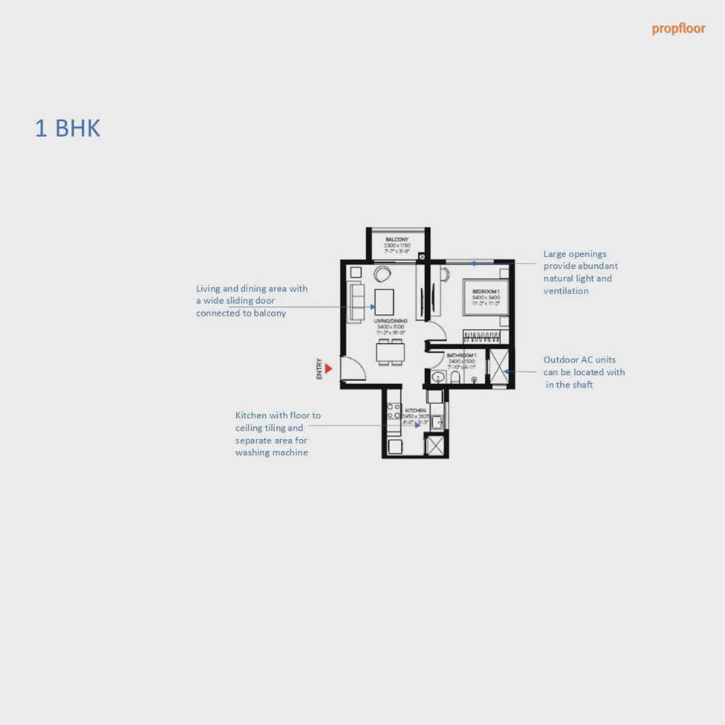 Sobha One World Phase 1 floor plan