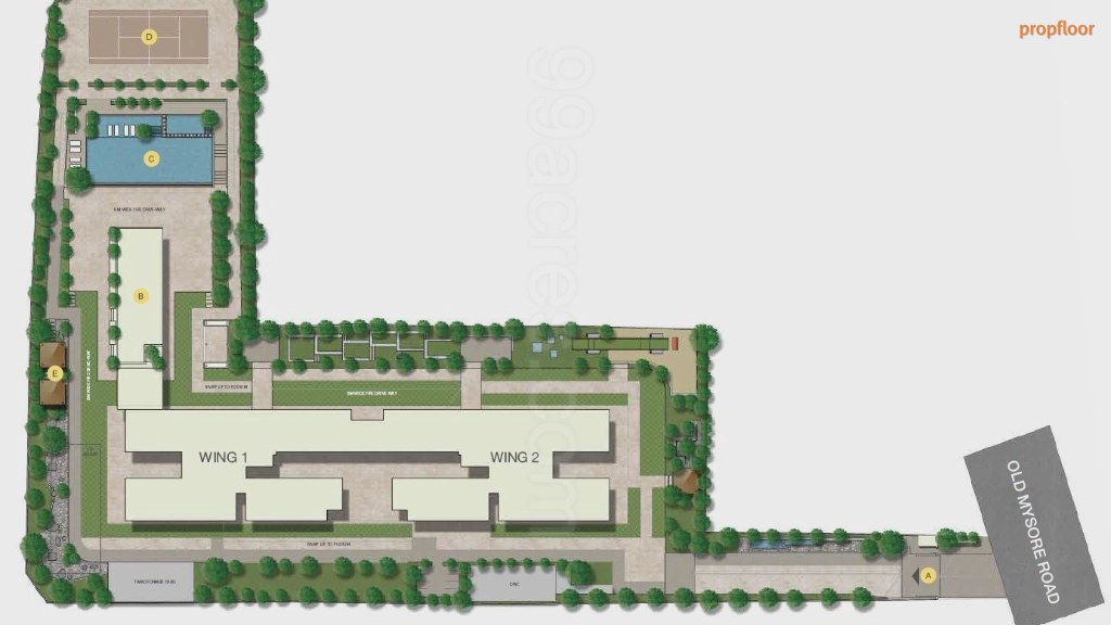 Sobha Rajvilas Master plan