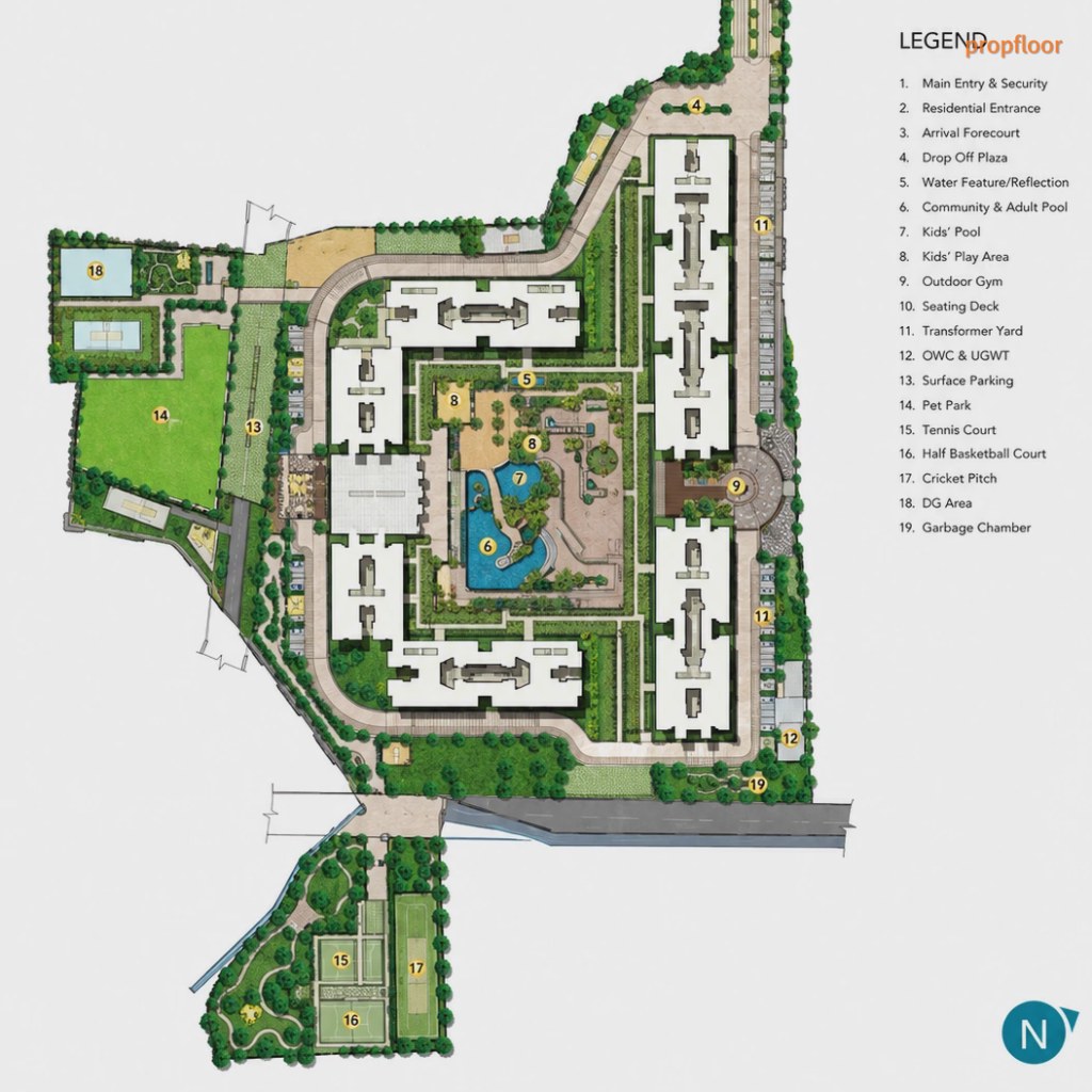 sobha windsor Master plan