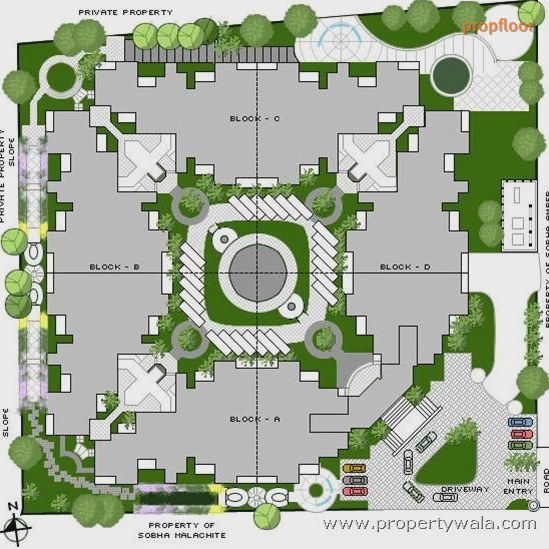 Sobha Zircon Master plan