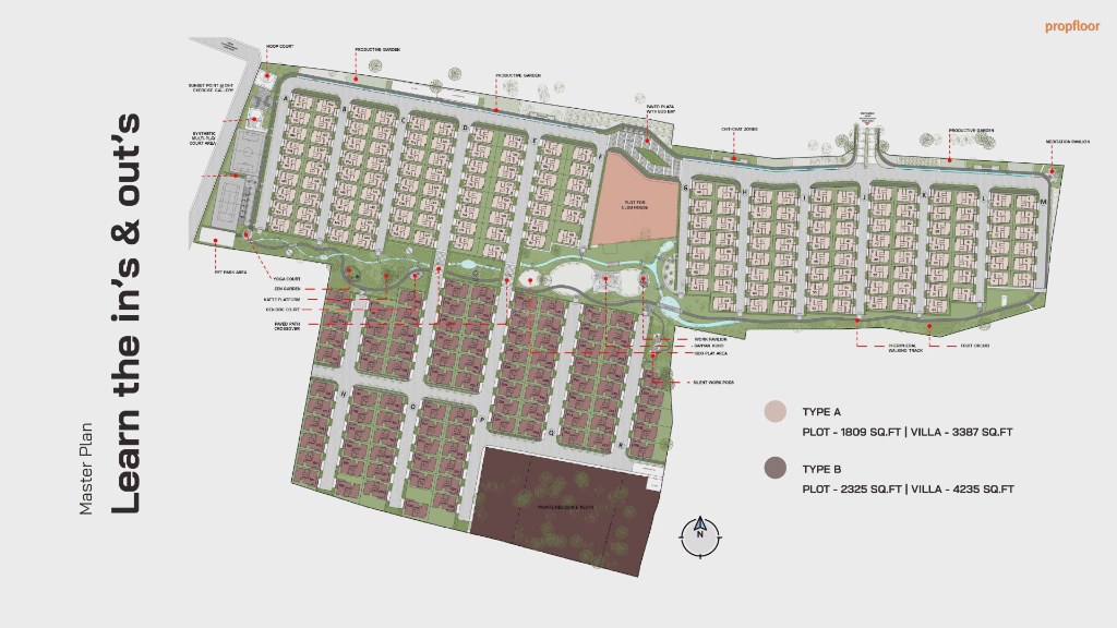 Soulace by Modern Spaaces Master plan