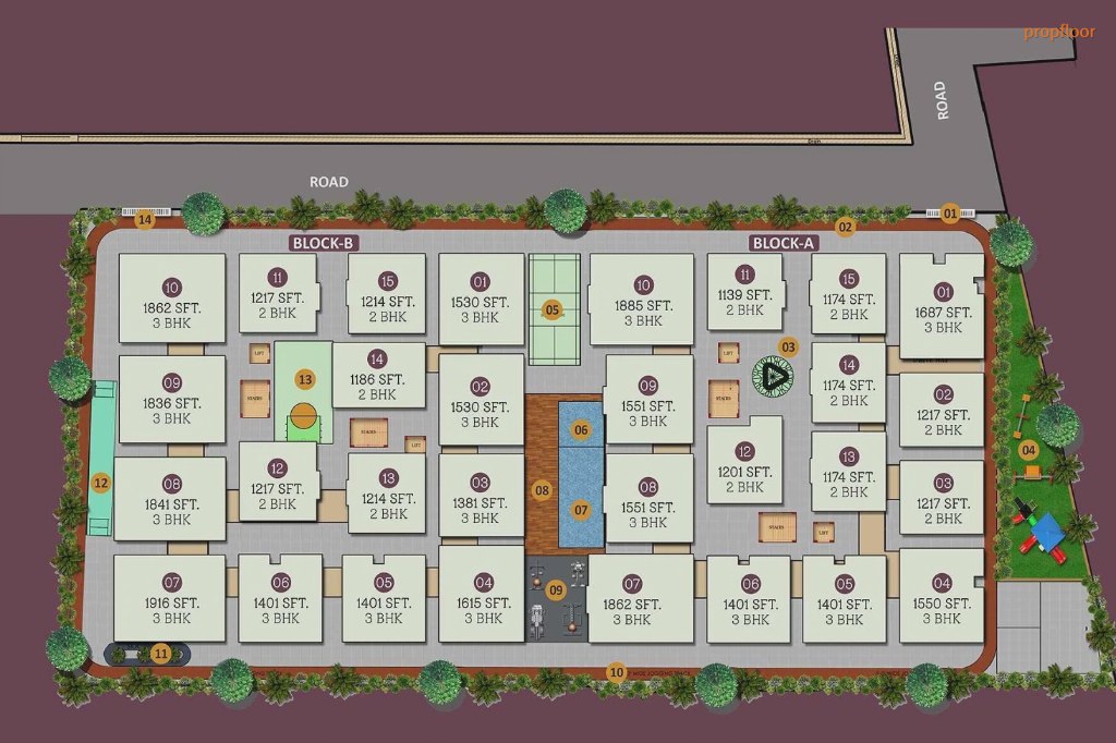 Sree Adithya Pride Master plan