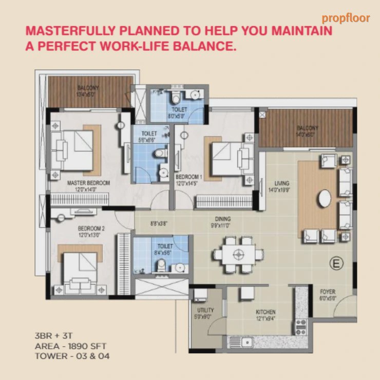 Sterling Ascentia floor plan