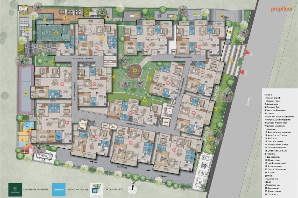 The Ninth by Amberstone Master plan
