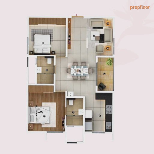 Trifecta Veranza floor plan