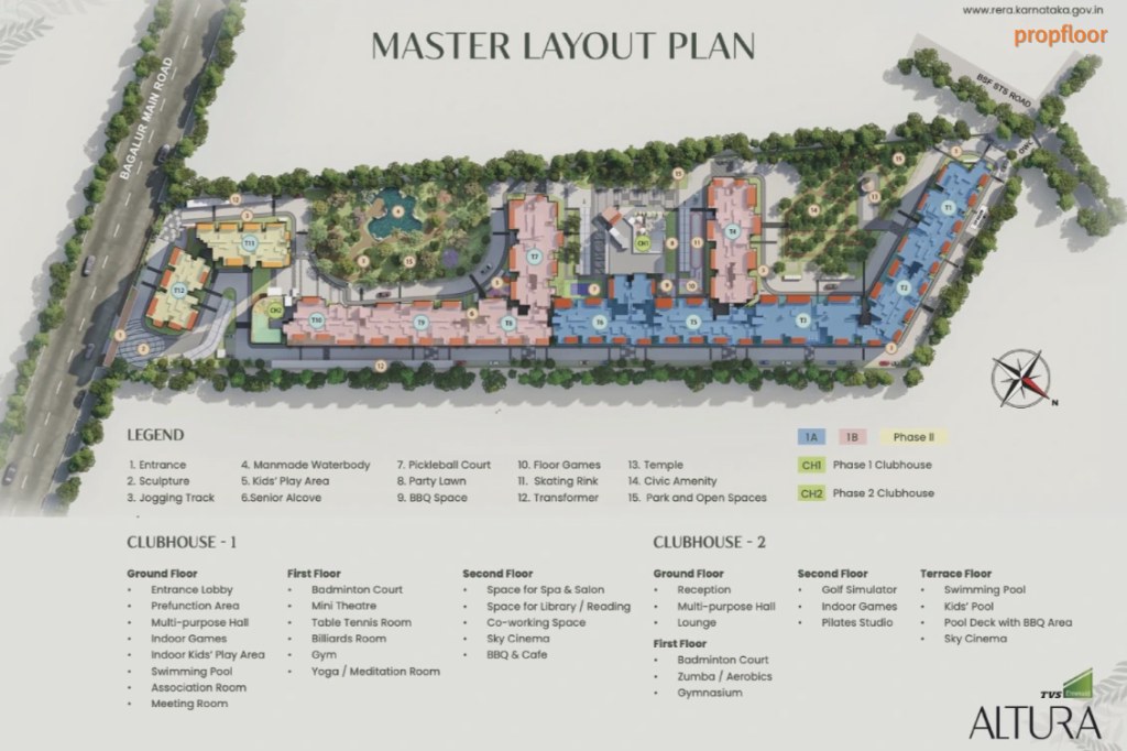 TVS Emerald Altura Master plan