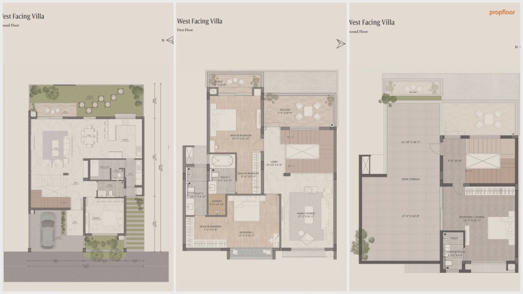 Urbanize Villa Bellissimo 4 BHK floor plan 3