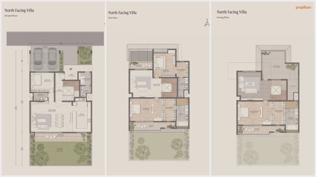 Urbanize Villa Bellissimo 4 BHK floor plan 2