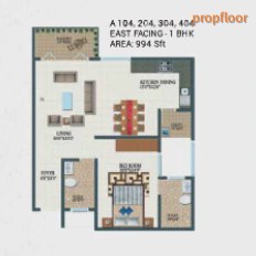 Vaishnavi Mandara floor plan