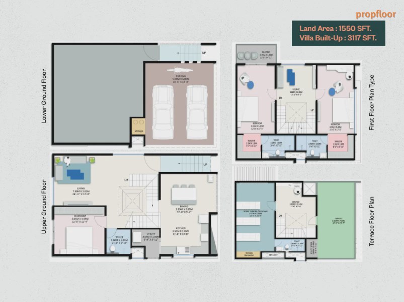 Vaishno Luxuria floor plan