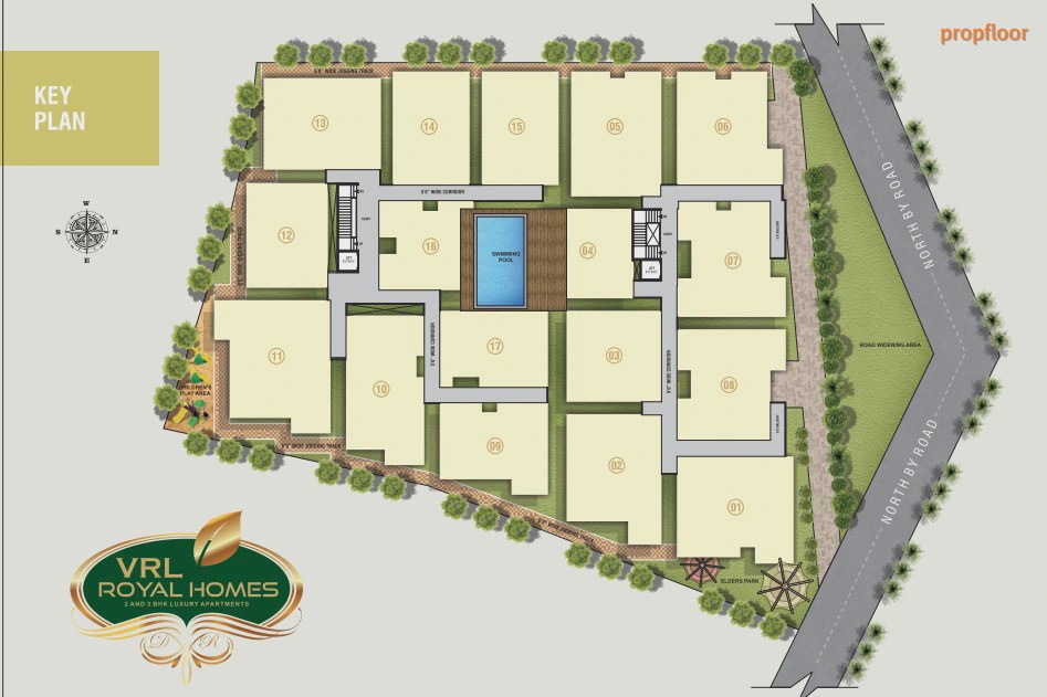 VRL Royal Homes Master plan