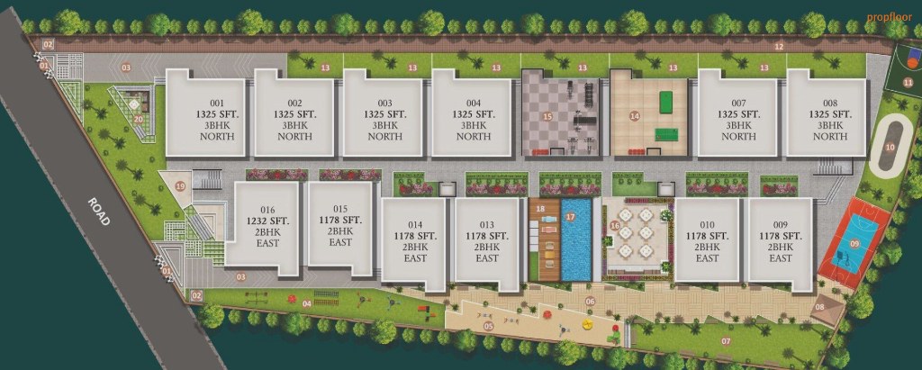 Vruksha Greens Master plan