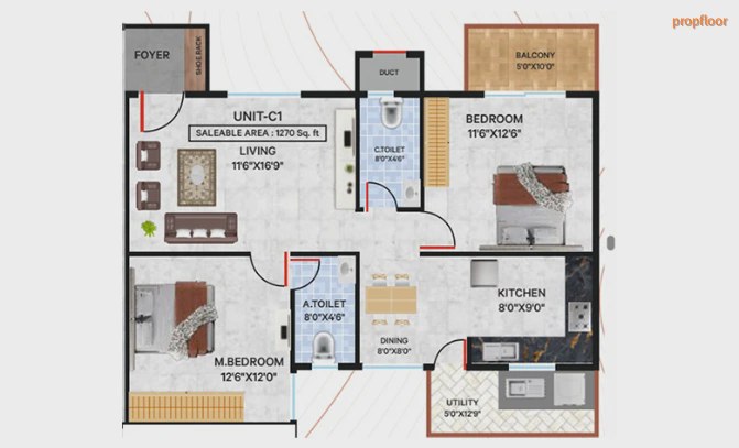 Vrushabadri Winter Park floor plan