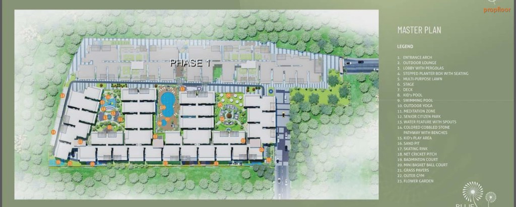 Yuva Blue Meadows Phase 2 Master plan